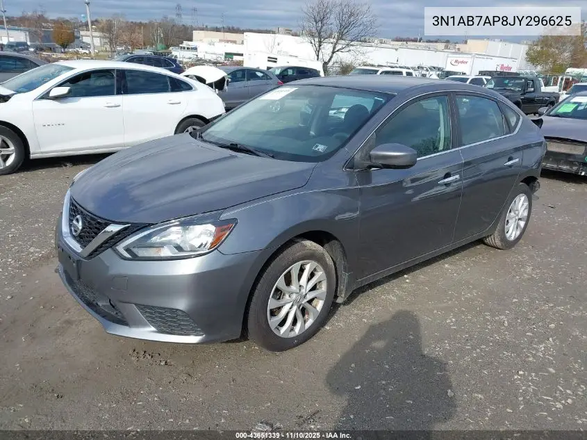 3N1AB7AP8JY296625 2018 Nissan Sentra Sv