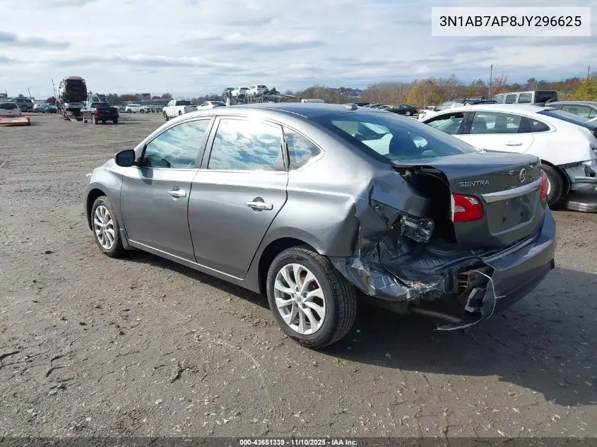 3N1AB7AP8JY296625 2018 Nissan Sentra Sv