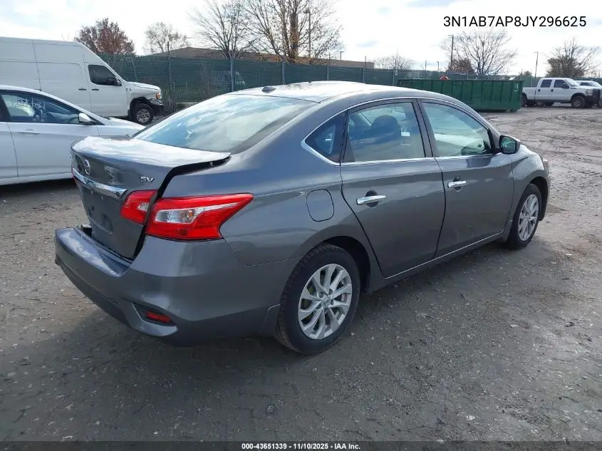 3N1AB7AP8JY296625 2018 Nissan Sentra Sv