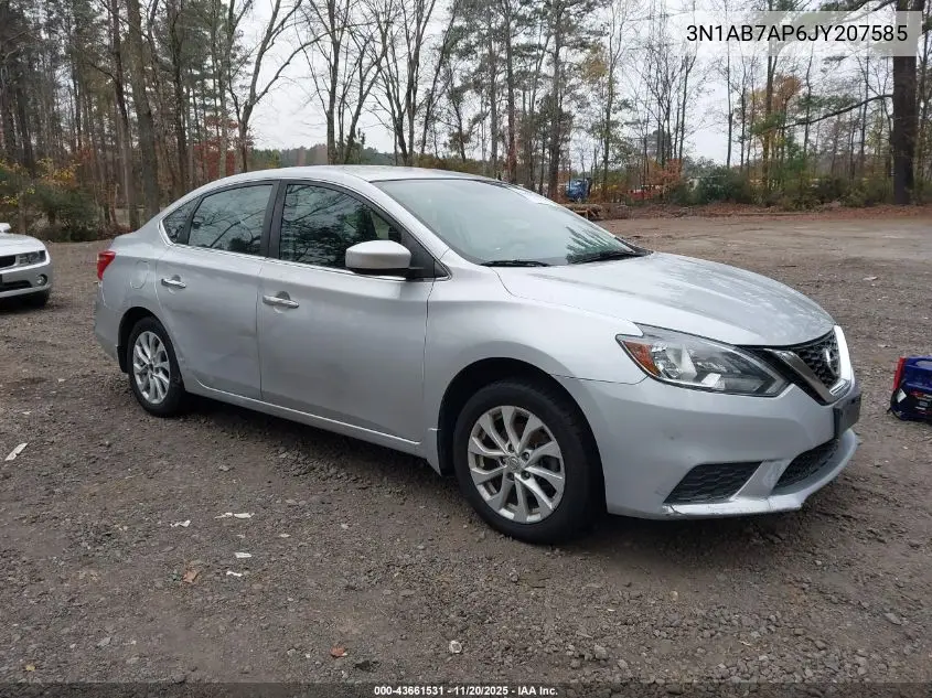 3N1AB7AP6JY207585 2018 Nissan Sentra Sv