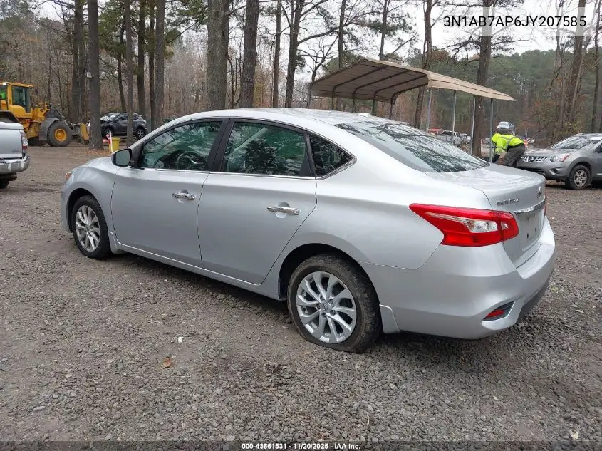 3N1AB7AP6JY207585 2018 Nissan Sentra Sv