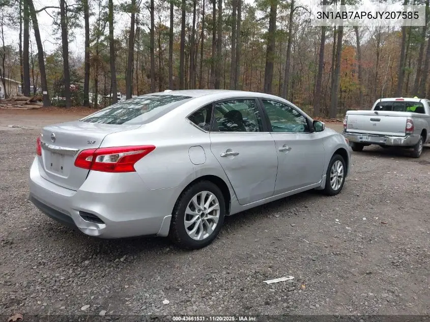 3N1AB7AP6JY207585 2018 Nissan Sentra Sv