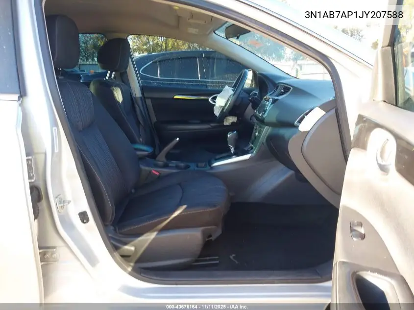3N1AB7AP1JY207588 2018 Nissan Sentra Sv