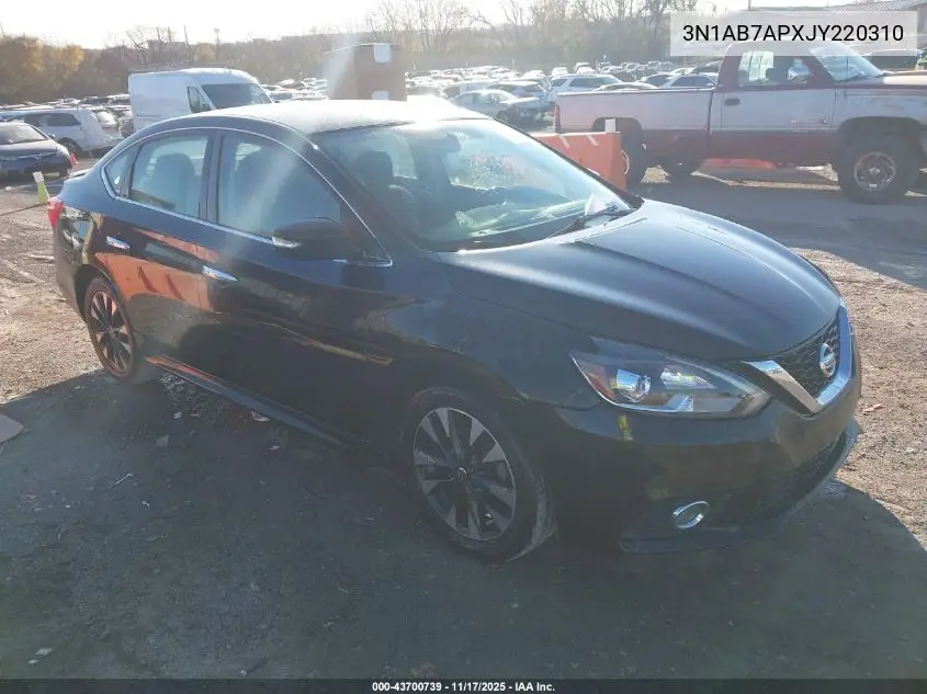 3N1AB7APXJY220310 2018 Nissan Sentra Sr