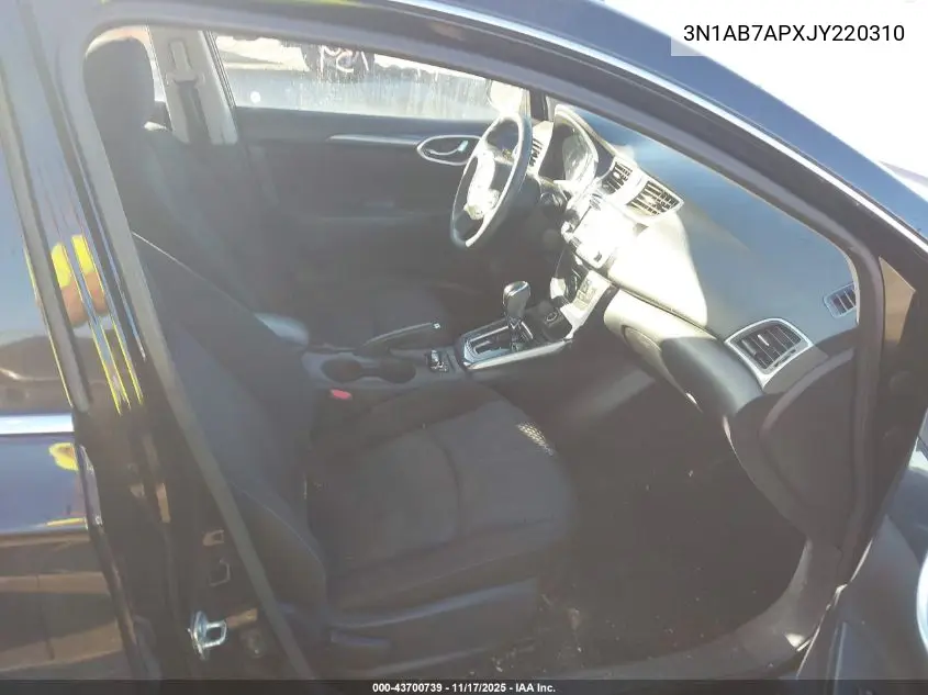 3N1AB7APXJY220310 2018 Nissan Sentra Sr