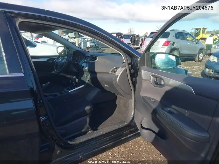 3N1AB7AP5JY204676 2018 Nissan Sentra S