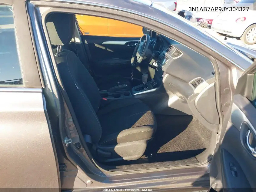3N1AB7AP9JY304327 2018 Nissan Sentra S