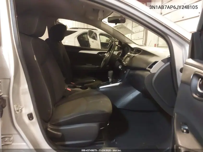 3N1AB7AP6JY248105 2018 Nissan Sentra S