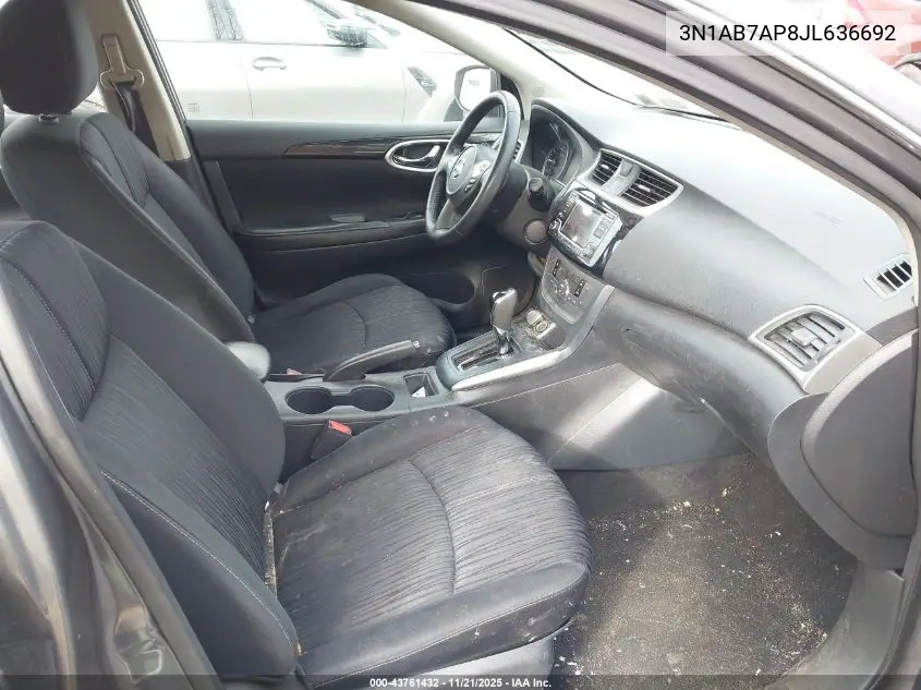 3N1AB7AP8JL636692 2018 Nissan Sentra Sv
