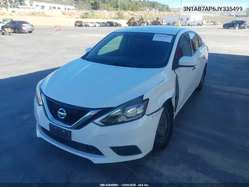 3N1AB7AP6JY335499 2018 Nissan Sentra S