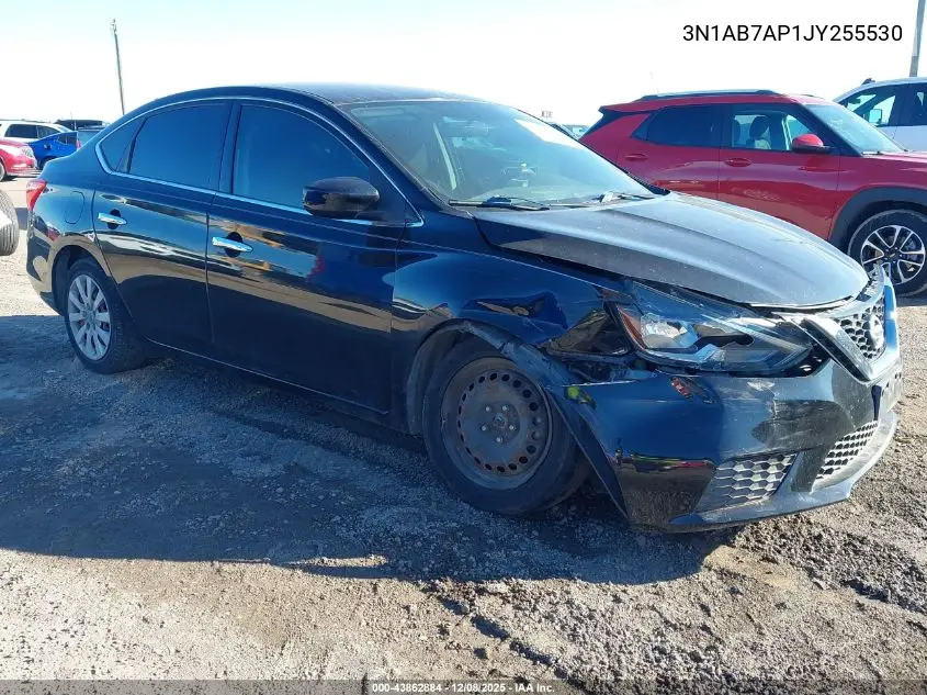 3N1AB7AP1JY255530 2018 Nissan Sentra S