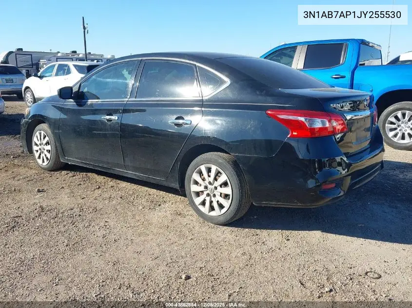 3N1AB7AP1JY255530 2018 Nissan Sentra S