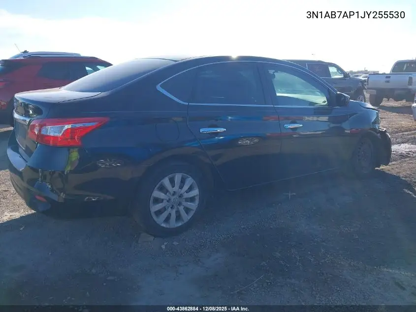 3N1AB7AP1JY255530 2018 Nissan Sentra S