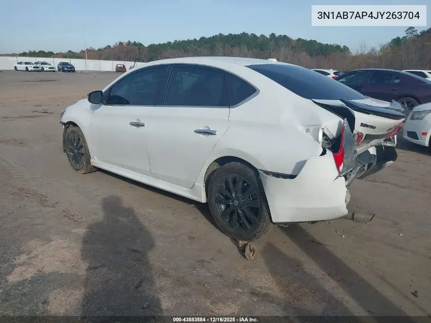 3N1AB7AP4JY263704 2018 Nissan Sentra Sr