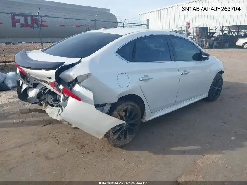 3N1AB7AP4JY263704 2018 Nissan Sentra Sr