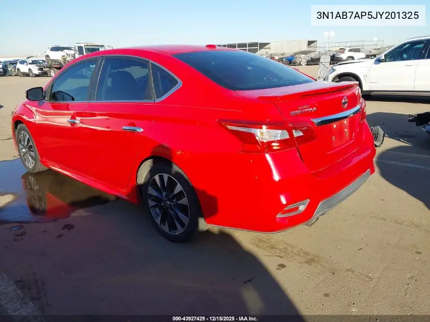 3N1AB7AP5JY201325 2018 Nissan Sentra Sr