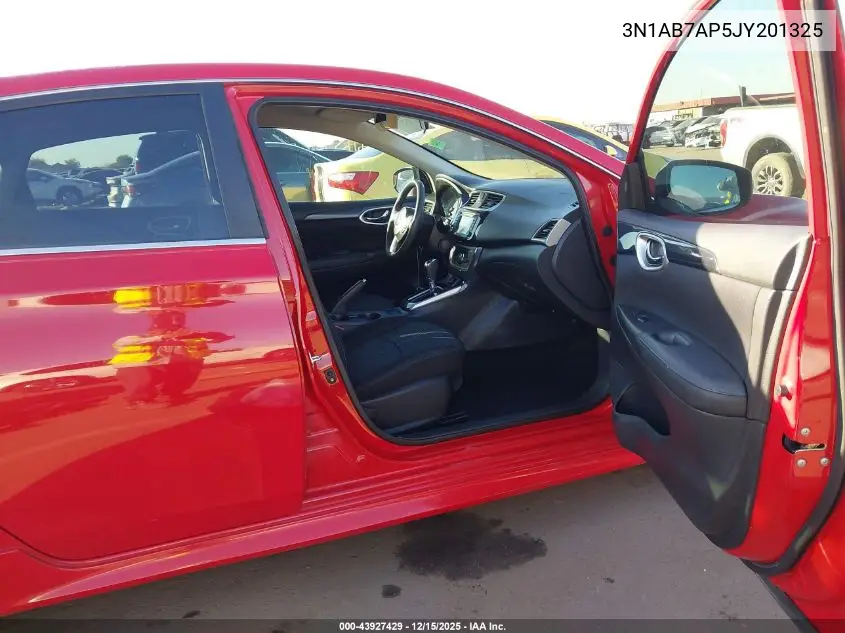 3N1AB7AP5JY201325 2018 Nissan Sentra Sr