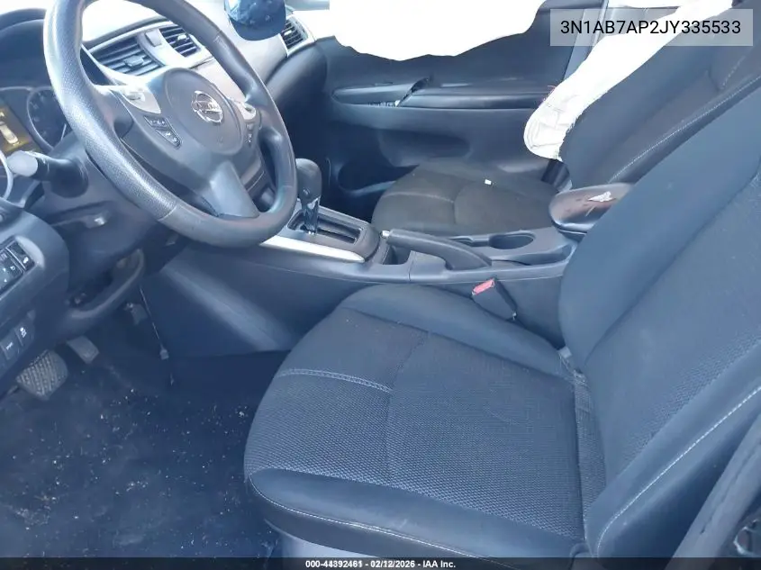 3N1AB7AP2JY335533 2018 Nissan Sentra S