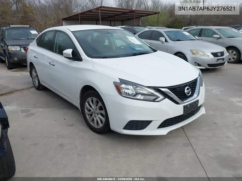 3N1AB7AP6JY276521 2018 Nissan Sentra Sv