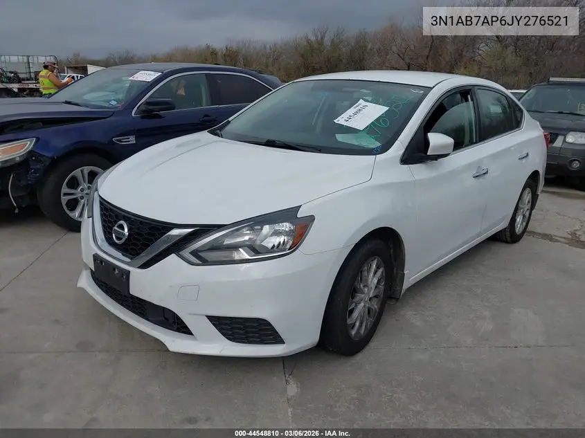 3N1AB7AP6JY276521 2018 Nissan Sentra Sv