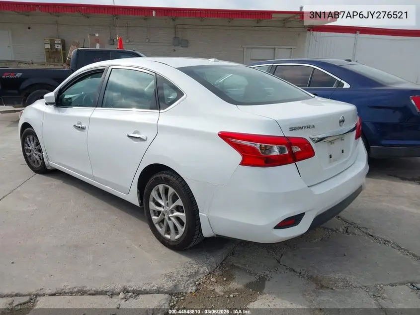 3N1AB7AP6JY276521 2018 Nissan Sentra Sv