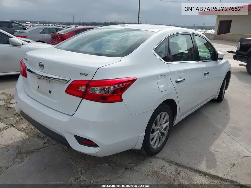 3N1AB7AP6JY276521 2018 Nissan Sentra Sv