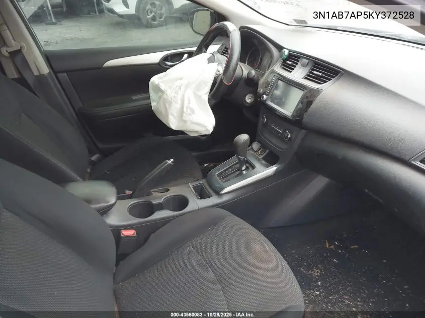 3N1AB7AP5KY372528 2019 Nissan Sentra S