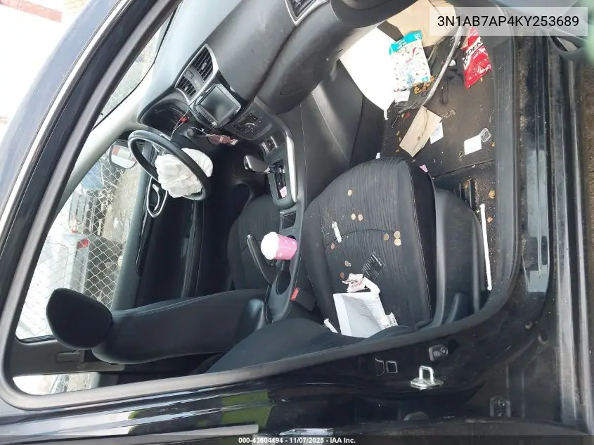 3N1AB7AP4KY253689 2019 Nissan Sentra Sv