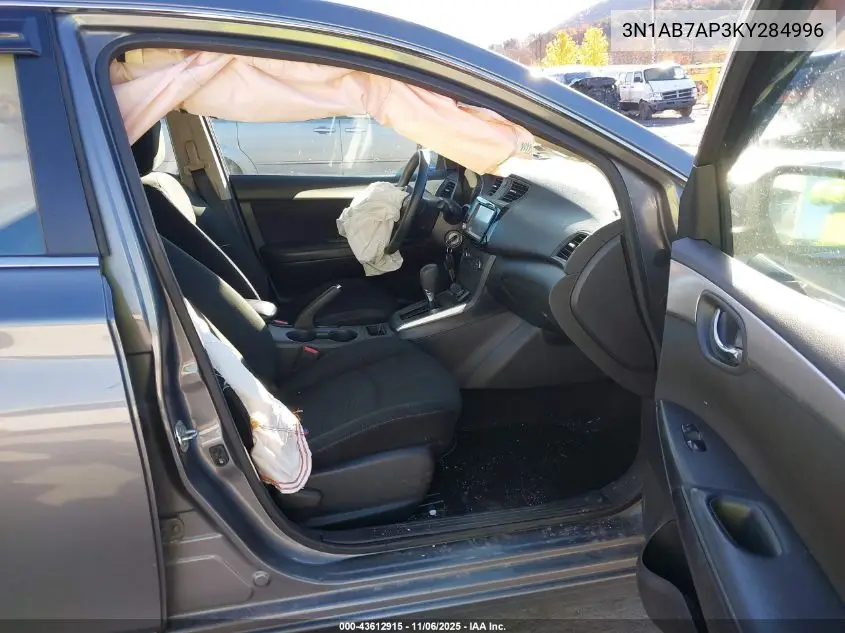 3N1AB7AP3KY284996 2019 Nissan Sentra S