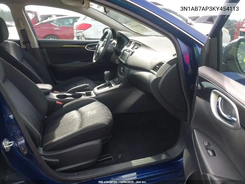 3N1AB7AP3KY454113 2019 Nissan Sentra Sv