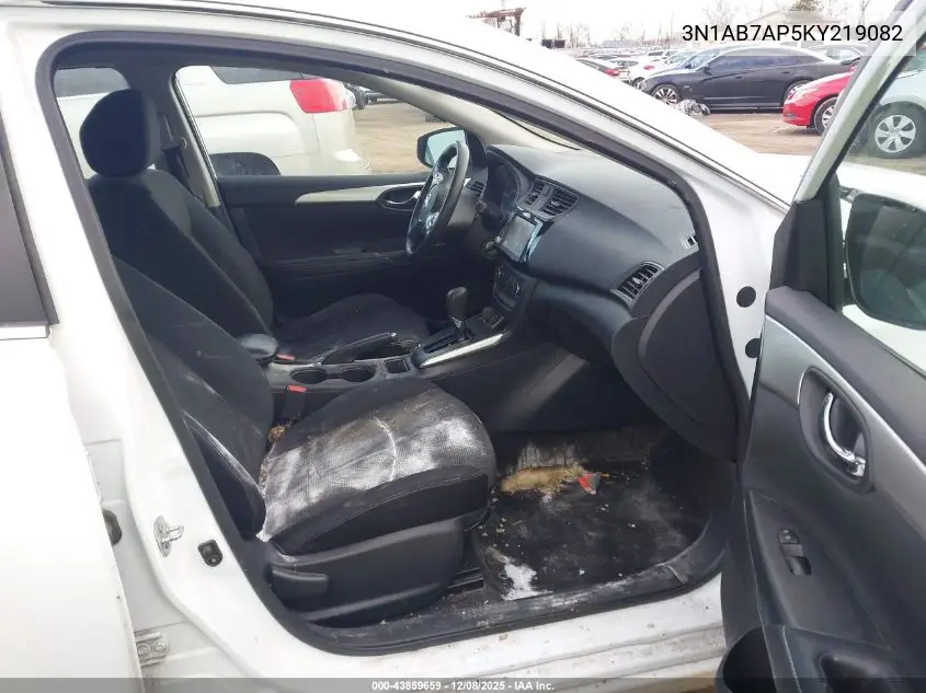 3N1AB7AP5KY219082 2019 Nissan Sentra S