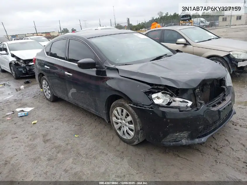 3N1AB7AP6KY327159 2019 Nissan Sentra S