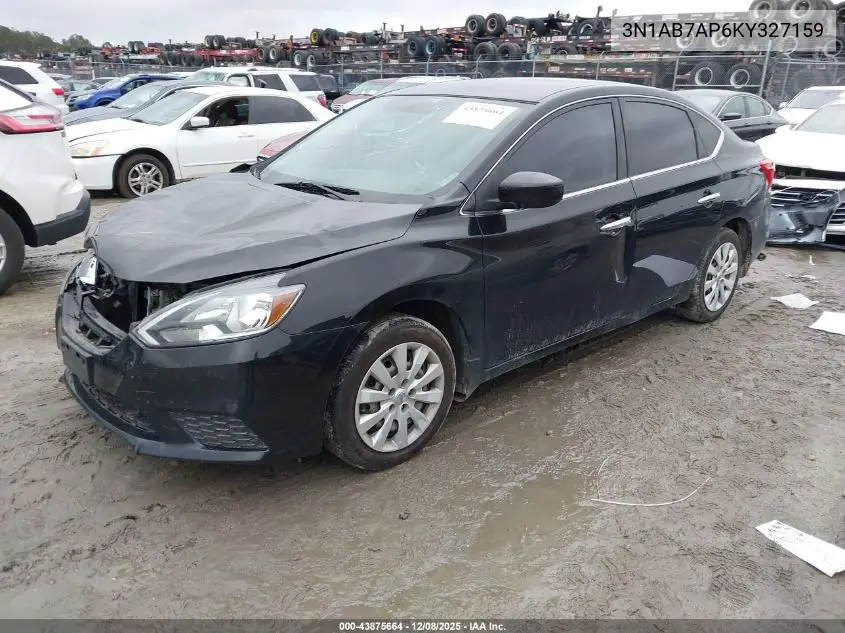 3N1AB7AP6KY327159 2019 Nissan Sentra S