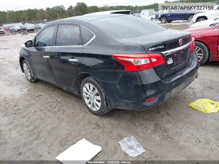 3N1AB7AP6KY327159 2019 Nissan Sentra S