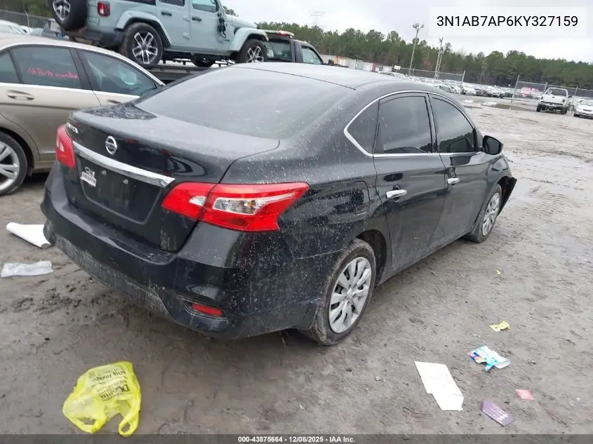 3N1AB7AP6KY327159 2019 Nissan Sentra S
