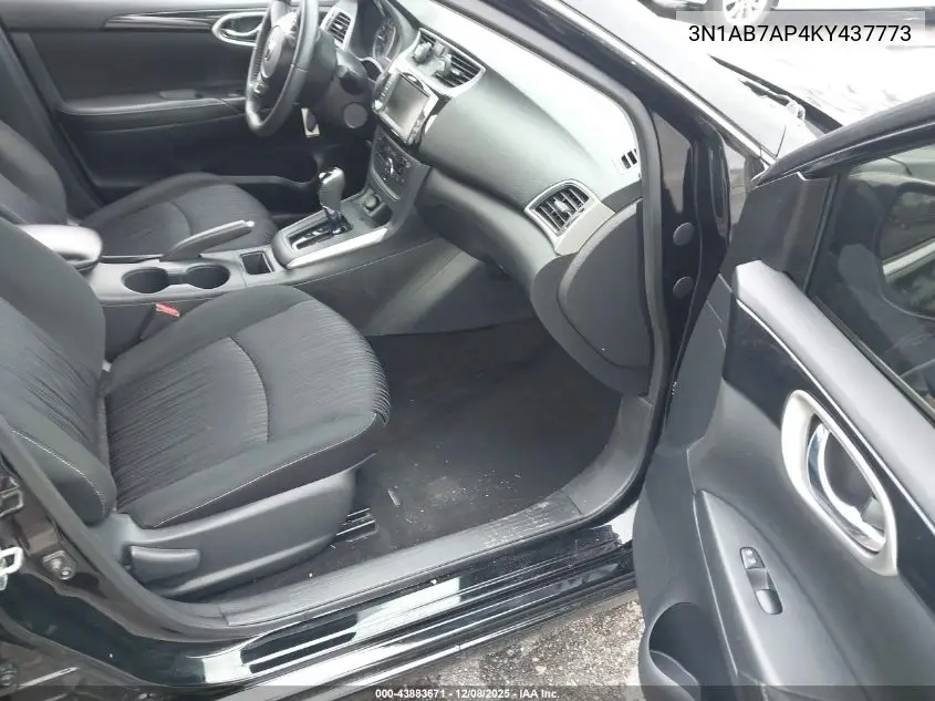 3N1AB7AP4KY437773 2019 Nissan Sentra Sv