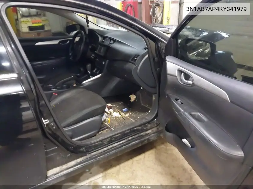 3N1AB7AP4KY341979 2019 Nissan Sentra S