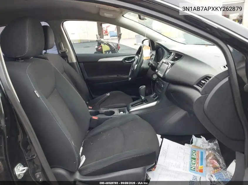 3N1AB7APXKY262879 2019 Nissan Sentra S
