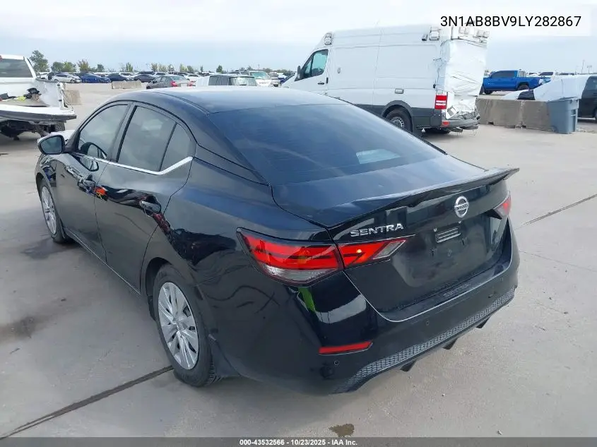 3N1AB8BV9LY282867 2020 Nissan Sentra S Xtronic Cvt