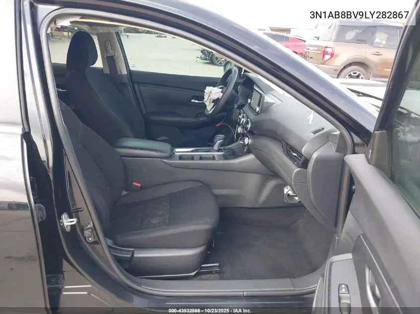 3N1AB8BV9LY282867 2020 Nissan Sentra S Xtronic Cvt