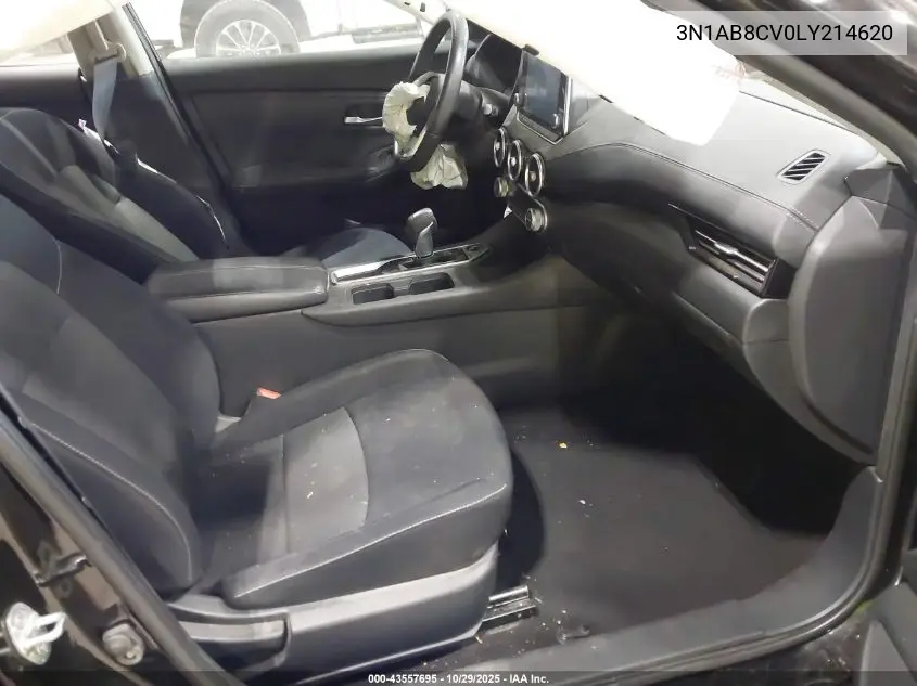 3N1AB8CV0LY214620 2020 Nissan Sentra Sv Xtronic Cvt