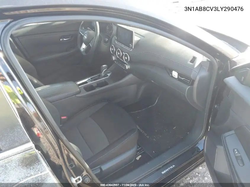 3N1AB8CV3LY290476 2020 Nissan Sentra Sv Xtronic Cvt