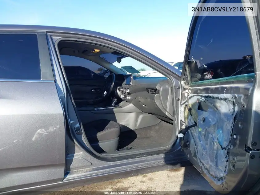 3N1AB8CV9LY218679 2020 Nissan Sentra Sv Xtronic Cvt