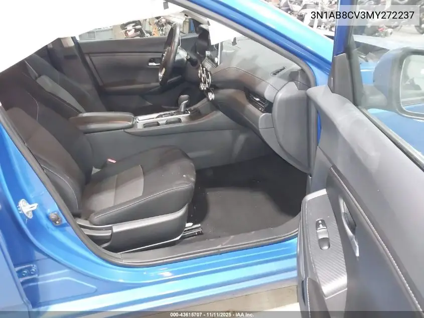 3N1AB8CV3MY272237 2021 Nissan Sentra Sv Xtronic Cvt