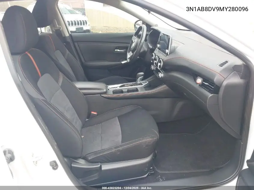 3N1AB8DV9MY280096 2021 Nissan Sentra Sr Xtronic Cvt