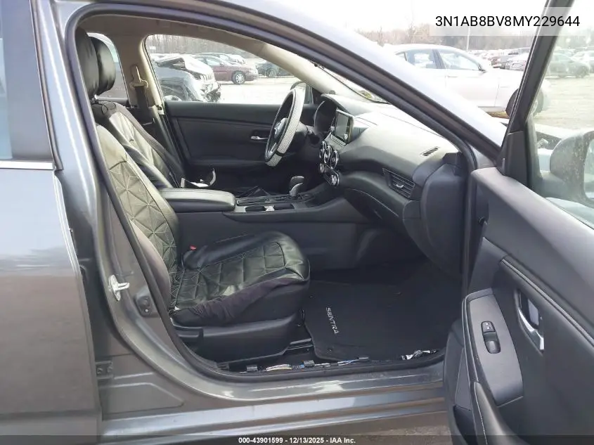 3N1AB8BV8MY229644 2021 Nissan Sentra S Xtronic Cvt