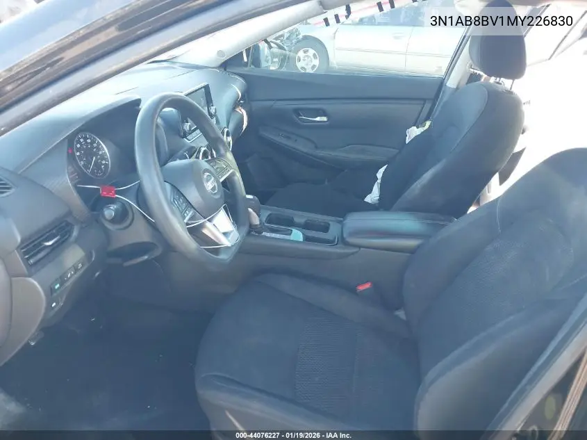 3N1AB8BV1MY226830 2021 Nissan Sentra S Xtronic Cvt