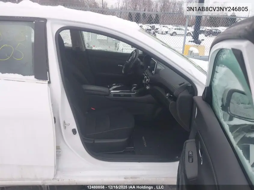 3N1AB8CV3NY246805 2022 Nissan Sentra