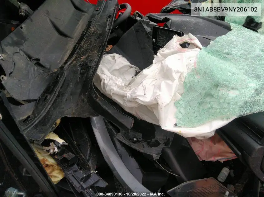 3N1AB8BV9NY206102 2022 Nissan Sentra S Xtronic Cvt