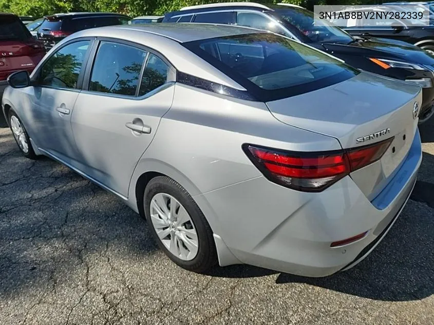 2022 Nissan Sentra S VIN: 3N1AB8BV2NY282339 Lot: 39832281